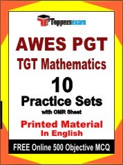 AWES PGT TGT Mathematics Exam Practice Set Book in English
