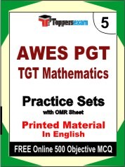 AWES PGT TGT Mathematics Exam Practice Set Book in English