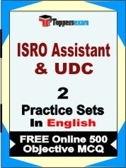 ISRO Assistant & UDC Exam Practice Set Book in English
