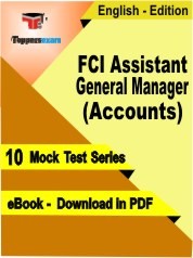 FCI Assistant General Manager (Accounts) PDF Book In English