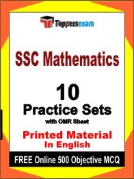 SSC Mathematics Exam Practice Set Book in English