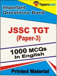 JSSC TGT Paper-3 Exam Objective MCQ Book in English