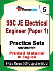 SSC JE Electrical Engineer Paper 1 Exam Practice Set Book in English