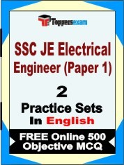 SSC JE Electrical Engineer Paper 1 Exam Practice Set Book in English