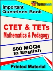 CTET & TETs Mathematics & Pedagogy Exam Objective MCQ Book in English