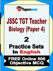 JSSC TGT Teacher Biology (Paper 4) Exam Practice Set Book in English
