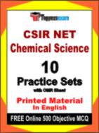 CSIR NET Chemical Science Test Book in English - Practice Set