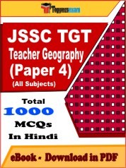 JSSC TGT Teacher Geography (Paper 4) PDF Book In Hindi