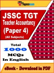 JSSC TGT Teacher Accountancy (Paper 4) PDF Book In English
