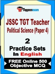 JSSC TGT Teacher Accountancy (Paper 4) Exam Practice Set Book in English