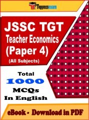 JSSC TGT Teacher Economics (Paper 4) PDF Book In English