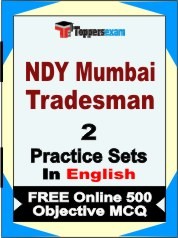 NDY Mumbai Tradesman Exam Practice Set Book in English