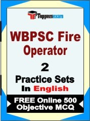 WBPSC Fire Operator Exam Practice Set Book in English