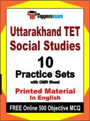 Uttarakhand TET Social Studies Exam Practice Set Book in English