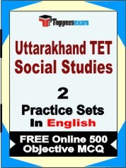 Uttarakhand TET Social Studies Exam Practice Set Book in English