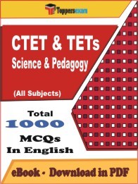 CTET Science & Pedagogy PDF Book In English
