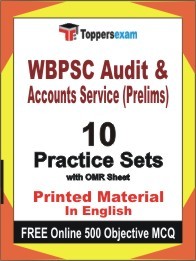 WBPSC Audit & Accounts Service Prelims Exam Practice Set Book in English