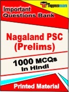 Nagaland PSC Prelims Exam Objective MCQ Book in Hindi