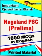 Nagaland PSC Prelims Exam Objective MCQ Book in English