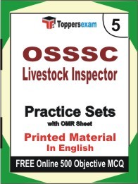 OSSSC Livestock Inspector Exam Practice Set Book in English