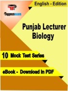 Punjab Lecturer Biology PDF Book In English