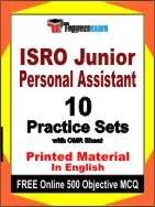 ISRO Junior Personal Assistant Exam Practice Set Book in English