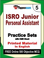 ISRO Junior Personal Assistant Exam Practice Set Book in English