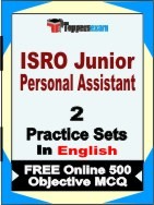 ISRO Junior Personal Assistant Exam Practice Set Book in English