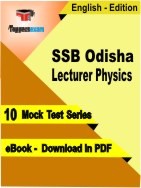 SSB Odisha Lecturer Physics PDF Book In English
