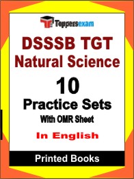 DSSSB TGT Natural Science Book in English - Practice Set