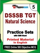 DSSSB TGT Natural Science Exam Practice Set Book in English