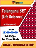 Telangana SET (Life Sciences) PDF Book In English
