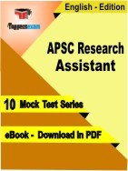 APSC Research Assistant PDF Book In English