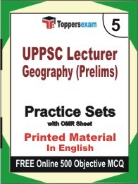 UPPSC Lecturer Geography Prelims Exam Practice Set Book in English