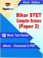 Bihar STET Computer Science Paper 2 PDF Book In Hindi