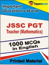 SSC PGT Teacher (Mathematics)  Book in English - Objective MCQ