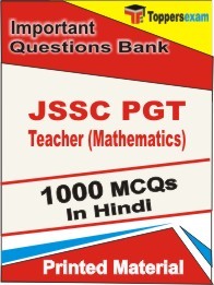 SSC PGT Teacher (Mathematics)  Book in Hindi - Objective MCQ