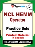 NCL HEMM Operator Exam Practice Set Book in English