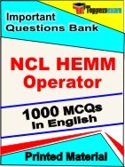 NCL HEMM Operator Exam Objective MCQ Book in English