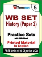 WB SET History Paper 2 Exam Practice Set Book in English