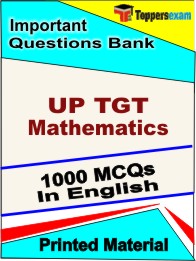 UP TGT Mathematics Exam Objective MCQ Book in English