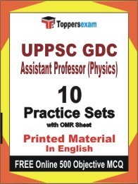 UPPSC GDC Assistant Professor (Physics) Exam Practice Set Book in English