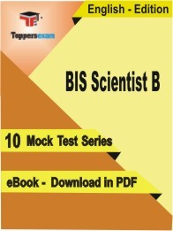 BIS Scientist B (Civil) PDF Book In English