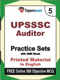 UPSSSC Auditor Exam Practice Set Book in English
