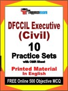 DFCCIL Executive Civil Exam Practice Set Book in English