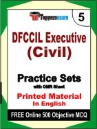 DFCCIL Executive Civil Exam Practice Set Book in English