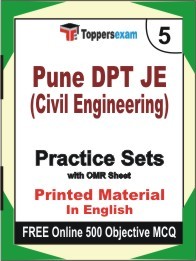 Pune DPT JE (Civil Engineering) Exam Practice Set Book in English