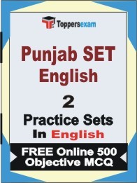 Punjab SET English Exam Practice Set Book in English