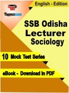 SSB Odisha Lecturer Sociology PDF Book In English