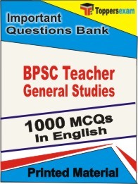 BPSC Teacher General Studies Exam Objective MCQ Book in English